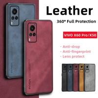 ราคา เคสโทรศัพท์มือถือหนังแกะ TPU แบบนิ่ม กันกระแทก สําหรับ VIVO X60 X50 Pro Plus X60Pro X50Pro X60Pro X50Pro (21834037763)