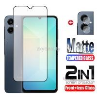 ราคา 2in1 Matte Screen Protector สําหรับ Samsung Galaxy A06 A05 A04 5G 2024 กระจกนิรภัย Frosted กล้องฟิล์มสําหรับ SamsungA06 SamsungA05 SamsungA04 4G ฟิล์มป้องกัน (28910061544)