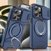 ราคา สําหรับiphone 13 12 11 Pro Max 5G 4G 2024 กรณีเกราะกันกระแทกสไลด์ปลอกแม่เหล็กสําหรับI13 13Pro 12Pro 11Pro 13ProMAX 12ProMax 11ProMaxแหวนป้องกันโทรศัพท์ปกหลัง (25933310854)