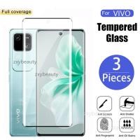 ราคา ฟิล์มกระจกนิรภัยกันรอยหน้าจอ ขอบโค้ง สําหรับ Vivo V30 Pro 2024 4G 5G VIVOV30 Lite V30Pro V30Lite V30E VivoV30E (25262014111)