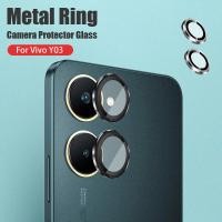 ราคา Vivo Y03 Y03T 4G 2024 กล้องเลนส์ป้องกันกระจกสําหรับ VivoY03 TY 03 VivoY03T กลับเลนส์คลุมทั้งหมดโลหะป้องกันแหวนฝาครอบ (24622111139)