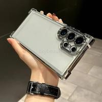 ราคา SAMSUNG สําหรับsamsung Galaxy S22 S21 S20 Ultra Plus FE 5G 4G 2024 กรณีชุบใสปลอกใสนุ่มสําหรับS22Ultra S21Ultra S20Ultra S21FE S20FEกันกระแทกปกหลัง (29670802755)