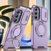 ราคา SAMSUNG สําหรับSamsung Galaxy A05S A14 A03S 5G 4G 2025 กรณีเกราะกันกระแทกสไลด์ปลอกแม่เหล็กสําหรับSamsungA05S SamsungA14 A13 A23 แหวนขาตั้งโทรศัพท์ปกหลัง (41900979795)
