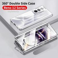 ราคา 360 กันกระแทกสองด้านปลอกใสสําหรับoppo Reno 12 Pro 5G 12F 2024 CPH2629 CPH2625 เคสโทรศัพท์แม่เหล็กฝาครอบป้องกันสําหรับReno12 12Pro Reno12Pro Reno12Fปกหลัง (29655151783)