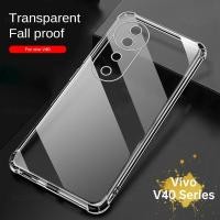 ราคา Vivo V50 V40 Pro 5G 2025 กรณีถุงลมนิรภัยโปร่งใส Anti Fall ป้องกัน Shell สําหรับ VivoV40 Lite V40Pro VivoV40Pro VivoV50 V50Pro V40Lite Slim ฝาครอบกันกระแทก (29357769544)