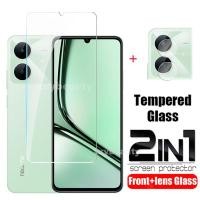 ราคา Realme Note 60X 60 X 4G 5G 2024 ป้องกันหน้าจอ 2in1 คลุมทั้งหมดกระจกนิรภัยใสสําหรับ Note60 Note60X กระจกป้องกันกล้องเลนส์ฟิล์ม (29170142757)