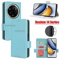 ราคา ปลอกสําหรับRealme 14 Pro Plus 14X 14T 5G 2025 เคสโทรศัพท์พลิกใหม่หนังแม่เหล็กสําหรับRealme14X 14Pro 14Pro Realme14 Realme14Tกันกระแทกกลับกรณี (28476794535)