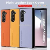 ราคา สําหรับ Samsung Galaxy Z พับ 7 6 5G 2025 5 4 3 กรณีซิลิโคนอ่อนนุ่มธรรมดาหนังป้องกันกรณีสําหรับ Fold6 Fold5 Fold4 Fold3 ZFold6 ZFold5 Fold7 Zfold7 ป้องกันปกหลัง (28206511274)