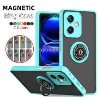 ราคา ปลอกสําหรับredmi 13 4G 13C 5G 2024 เคสโทรศัพท์กันกระแทกแหวนแม่เหล็กสําหรับRedmi13 C Redmi13Cขาตั้งHardกลับกรณี (28203691543)