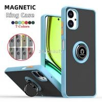 ราคา ปลอกสําหรับ Samsung Galaxy A07 LTE A06 A05 5G 2025 เคสโทรศัพท์กันกระแทกแหวนแม่เหล็กสําหรับ SamsungA06 SamsungA05 4G A07LTE ขาตั้ง Hard กลับกรณี (28159122785)