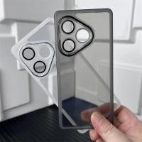 ราคา ปลอกสําหรับrealme GT 6 6T 2024 5G Neo6 SEเคสโทรศัพท์Soft Clear Square PlatedสําหรับNeo 6 Neo6SE GT6 RealmeGT6 RealmeGT6T GT6Tแฟชั่นคู่ซิลิโคนกรณีโปร่งใส (27002750451)