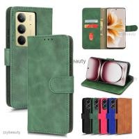 ราคา ปลอกหนังสําหรับrealme C75 14X C75X 5G 2025 เคสโทรศัพท์กระเป๋าสตางค์ขาตั้งแม่เหล็กสําหรับRealmeC75 C 75 Realme14X RealmeC75Xกันกระแทกกลับกรณี (26270557814)