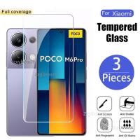 ราคา Xiaomi POCO M6 Pro 4G 5G 2024 ฟิล์มกระจกนิรภัยกันรอยหน้าจอ แบบใส เต็มจอ สําหรับ Mi POCOM6 M6Pro POCOM6Pro ฟิล์มป้องกันรอยขีดข่วน กระจกใส (25960409055)
