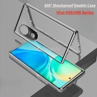 ราคา 360 กันกระแทกสองด้านปลอกใสสําหรับvivo V50 V40 Pro 5G 2025 เคสโทรศัพท์ฝาครอบป้องกันแม่เหล็กสําหรับVivoV50 V40Pro VivoV40 ฝาหลัง (25542852045)