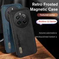 ราคา เคสโทรศัพท์มือถือหนังเทอร์โบ ขอบซิลิโคน แบบนิ่ม สไตล์เรโทร สําหรับ Realme 12 Pro Plus 5G 2024 Realme12Pro 12Pro 12ProPlus Realme12ProPlus 12Plus Realme12 12X 12 (25118056429)