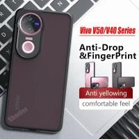 ราคา สําหรับVivo V50 V50E V40 Pro Lite 5G 4G 2025 กรณีกันกระแทกใสTPU FrostedปลอกสําหรับVivoV50 V50Lite V40Pro VivoV40 V40Lite Matteโทรศัพท์ปกหลัง (25094235380)