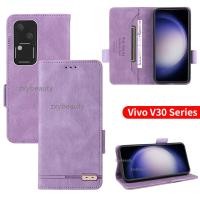 ราคา สําหรับ Vivo V30 Pro 5G V30E 2023 เคสโทรศัพท ์ Flip หนังช ่ องเสียบการ ์ ดกระเป ๋ าสตางค ์ สําหรับ VivoV30 V30Pro VivoV30E ป ้ องกันกรณี (24415264521)