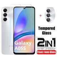 ราคา SAMSUNG สําหรับsamsung Galaxy A05S A05 A15 A25 A35 M34 5G 2024 ป้องกันหน้าจอ 2in1 ฝาครอบกระจกนิรภัยใสสําหรับSamsungA05S 05S S SamsungA15 4Gป้องกันกระจกกล้องเลนส์ฟิล์ม (23081501631)