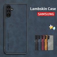 ราคา เคสโทรศัพท์หนังแกะ TPU แบบนิ่ม กันกระแทก สําหรับ Samsung Galaxy A55 A35 5G M14 A54 A34 5G A14 A24 2024 A14 LTE 4G A 54 34 (22965696235)