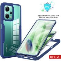 ราคา 360 เคสโทรศัพท์มือถือ ป้องกัน กันตก ป้องกัน ด้านหน้า และด้านหลัง สองด้าน สําหรับ Redmi Note 12 Pro Plus 5G 2023 11 Note12 4G 12Pro 12ProPlus 12Pro Note11 11Pro (22766108328)