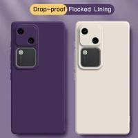 ราคา สําหรับ Vivo V30 Pro 5G V30E 2024 เคสโทรศัพท ์ ซิลิโคนเหลวยางสแควร ์ นุ ่ มสําหรับ VivoV30 V30Pro VivoV30E นุ ่ ม TPU กลับกรณี (21196323377)