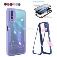 ราคา 360 เคสโทรศัพท์มือถือ ป้องกัน กันตก ป้องกัน ด้านหน้า และด้านหลัง สองด้าน สําหรับ Vivo Y20 Y20i Y20S Y20SG Y12S Y12A 4G (20376747900)