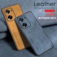 ราคา เคสโทรศัพท์หนังแกะ TPU แบบนิ่ม กันกระแทก สําหรับ OPPO A77S A57 4G A77 A77 S 5G (19670673804)