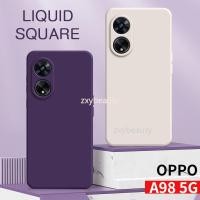 ราคา เคสโทรศัพท์ซิลิโคน TPU แบบนิ่ม ทรงสี่เหลี่ยม สําหรับ OPPO A98 5G 2023 A98 A 98 A1 (19079799192)