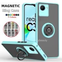 ราคา เคสมือถือ แบบแข็ง พร้อมแหวนแม่เหล็ก กันกระแทก สําหรับ Realme C30 C30s RealmeC30 Realme Narzo 50i Prime Narzo50i (18835226736)