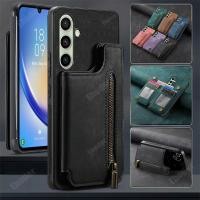 ราคา SAMSUNG สําหรับSamsung Galaxy A55 A35 A17 A16 LTE A56 A26 A15 4G 5G 2025 เคสโทรศัพท์ลิ้นจี่รูปแบบหนังช่องใส่การ์ดป้องกันกันกระแทกสําหรับSamsungA55 SamsungA16 A16LTE (18287554545)