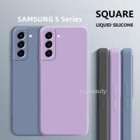 ราคา เคสโทรศัพท์มือถือ ยางซิลิโคนนิ่ม TPU ทรงสี่เหลี่ยม สีดํา สําหรับ Samsung S22 Ultra S22Plus S21Ultra S21 FE S21Plus S21 Ultra S21FE S21 S22 Plus (16877252513)