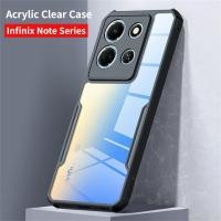 ราคา เคสโทรศัพท์มือถือ PC TPU อะคริลิคใส กันกระแทก สําหรับ Infinix Note 30 Pro VIP Not30 4G 5G Note30Pro 30Pro Not30i Hot 30 30i 30VIP (13698977112)