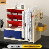 ราคา QUIBLO ที่ใส่ดินสอ กล่องเก็บ DIY ความจุขนาดใหญ่ ถังเก็บเดสก์ท็อปดินสอปากกาคอนเทนเนอร์ยืดหยุ่นขยาย Hole Board Office (55950876014)