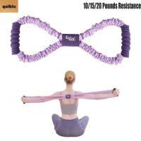 ราคา QUIBLO 8 Line Puller เชือกซิลิโคนยืดหยุ่น น้ำหนัก 10 15 20ปอนด์ สำหรับโยคะและออกกำลังกายไหล่อย่างมัลติฟังค์ชัน (47100887928)