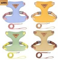 ราคา QUIBLO Escape Proof Cat Harness สบายFit Breathable Pet Harness Vest เหมาะสําหรับ Walkin ไม่มี Choke Design Soft Vest Puppytie Harness Puppy Training (53550583616)