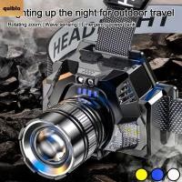 ราคา QUIBLO ไฟฉาย LED Zoomable กันน้ำ พร้อมสายคาดศีรษะสำหรับการใช้งานหลากหลาย (45001841723)