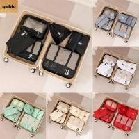 ราคา QUIBLO Travel Storage Bag Set ความจุขนาดใหญ่ชุดสามชิ้นกระเป๋าแต่งหน้าจัดระเบียบ แฟชั่นบีบอัด Home Organizer กระเป๋าเครื่องสําอางกระเป๋าเดินทาง (54951173681)