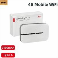 ราคา QUIBLO เราเตอร์ WiFi มือถือ 4G 150Mbps Pocket WIFI สะดวกถึง 16 ผู้ใช้รองรับซิมการ์ดทั้งหมด 2100mAh Mobile WiFi Mobile Broadband LCD MIFI Hotspot (53151178536)