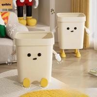 ราคา QUIBLO ถังขยะ ความจุขนาดใหญ่ตะกร้าขยะพลาสติกสแควร์ ถังเก็บน้ําหนักเบาอาหารขยะขยะขยะขยะขยะขยะคอนเทนเนอร์ห้องนั่งเล่น (50900784163)