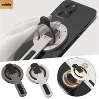 ราคา QUIBLO ขายึดโทรศัพท์มือถือ ที่วางโทรศัพท์แม่เหล็กบางเฉียบหลายมุม ปรับได้สองด้าน 360 ขาตั้งโทรศัพท์มือถือหมุนได้ (41719410606)