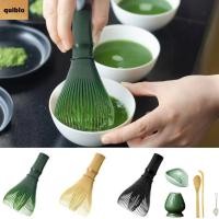 ราคา QUIBLO เรซิ่น Whisk Reusable Resin Matcha Whisk Smooth With Whisk Holder Portable Tea Brush Tea Set Accessories (40325329505)