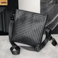 ราคา QUIBLO กระเป๋าสะพายหนัง PU สีดํา กระเป๋าสะพายข้าง แฟชั่นความจุขนาดใหญ่กันน้ํารุ่น 6019 กระเป๋าถือผู้ชายชาย (52700470890)