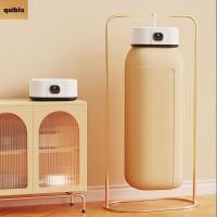 ราคา QUIBLO เครื่องอบผ้าแบบพับได้ 600W 8 ชั่วโมง Timer Mini Dryer แบบพกพาแห้งเร็วรีโมทคอนโทรลเครื่องเป่าพลังงานสูงกระเป๋าเดินทาง (43124361788)
