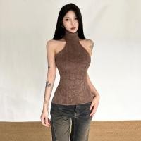 ราคา CuteNew Retro Chic เสื้อกล้ามแขนกุด มีสายคาดเอว สไตล์แซบสำหรับสาวๆ (26843618813)