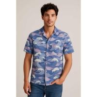 ราคา เสื้อฮาวายผู้ชาย สไตล์ลำลอง (44800858327)
