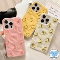 ราคา เคสไอโฟน 13 สำหรับ IPhone 16 11 15 13 12 14 Pro Max XR XS X Max 16 13 15 7 8 Plus เคสทุเรียนอะโวคาโดผลไม้หวาน (24296211729)