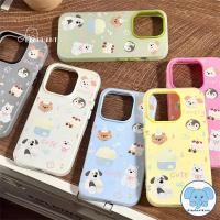 ราคา สำหรับ IPhone 17 13 16 11 15 12 14 Pro Max 15 16 7 8 Plus XR X XS Max เพนกวินลูกสุนัขหมีบ้านดาวโบว์ 2 in 1 ครอบคลุม (44324484015)