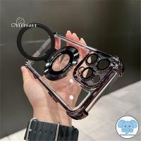 ราคา เคสไอโฟน16สำหรับIPhone 16 11 13 15 12 14 Pro Max XR XS X Max 15 8 7 Plus ที่วางแหวนหรูหราสีดำสีดำชุบกันกระแทกนุ่มปกอ่อน (43918061056)