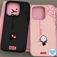 ราคา เคสไอโฟน 16 17 สำหรับ IPhone 16 XR 17 air 13 16 11 15 12 14 Pro Max XS X Max 16 7 Plus คู่รักการ์ตูนสไปเดอร์แมนอินเทรนด์ (43250053376)