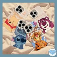 ราคา การ์ตูนน่ารักๆ เสือสตอเบอรี่ หมี วินนี่ สติช ปก iPhone 16 15 11 7Plus XR 14 12 13 16 Pro Max 6 7 6s 8 Plus XS Max X SE (24128423885)